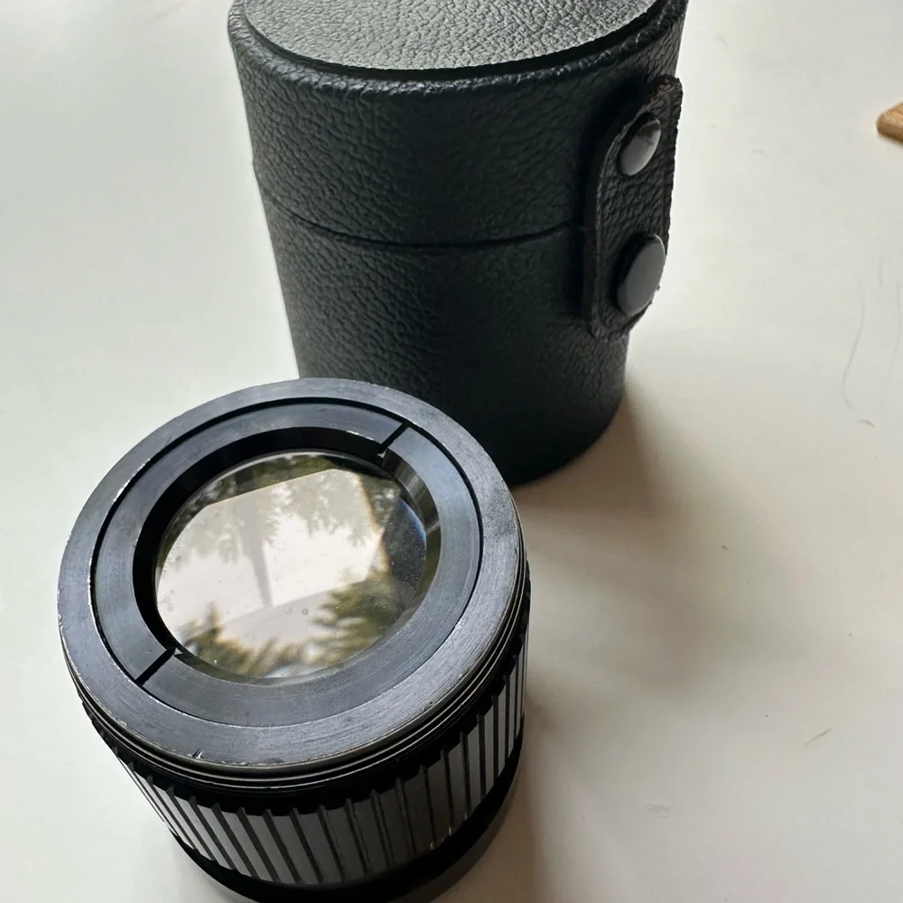 16 mm Bell and Howell Filmovara Projection Lens Attachment with hard case